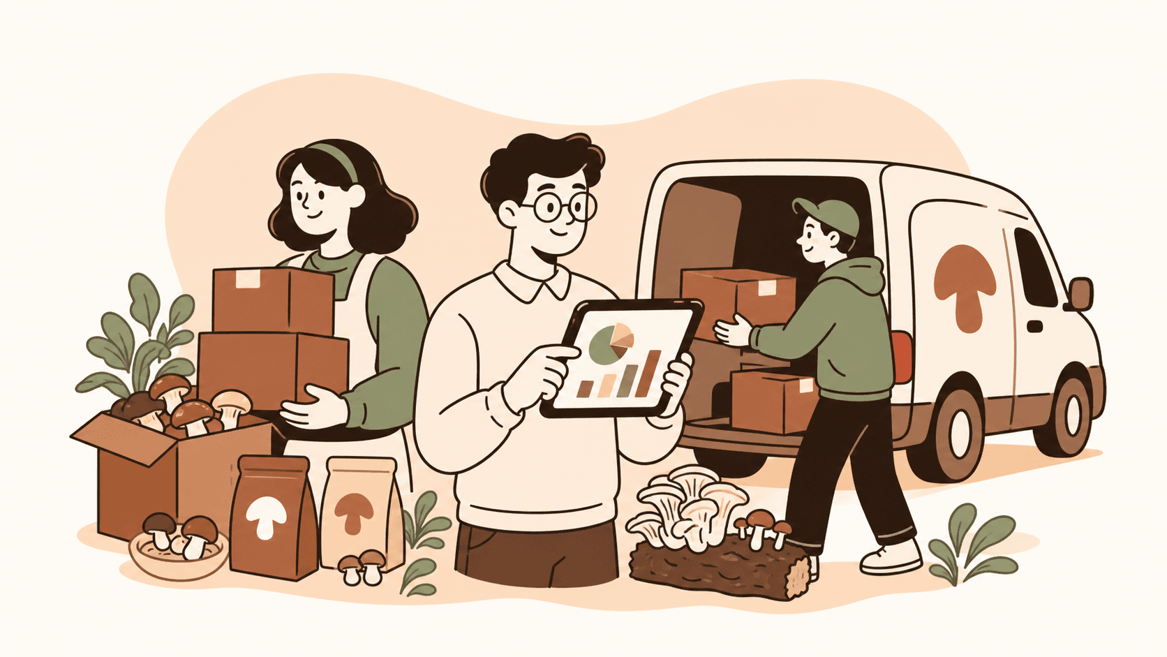 Distribution and market delivery support