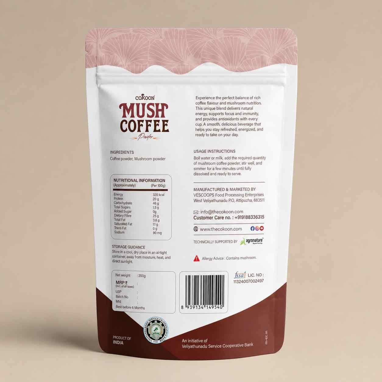 Cokoon Mush Coffee Powder image 2