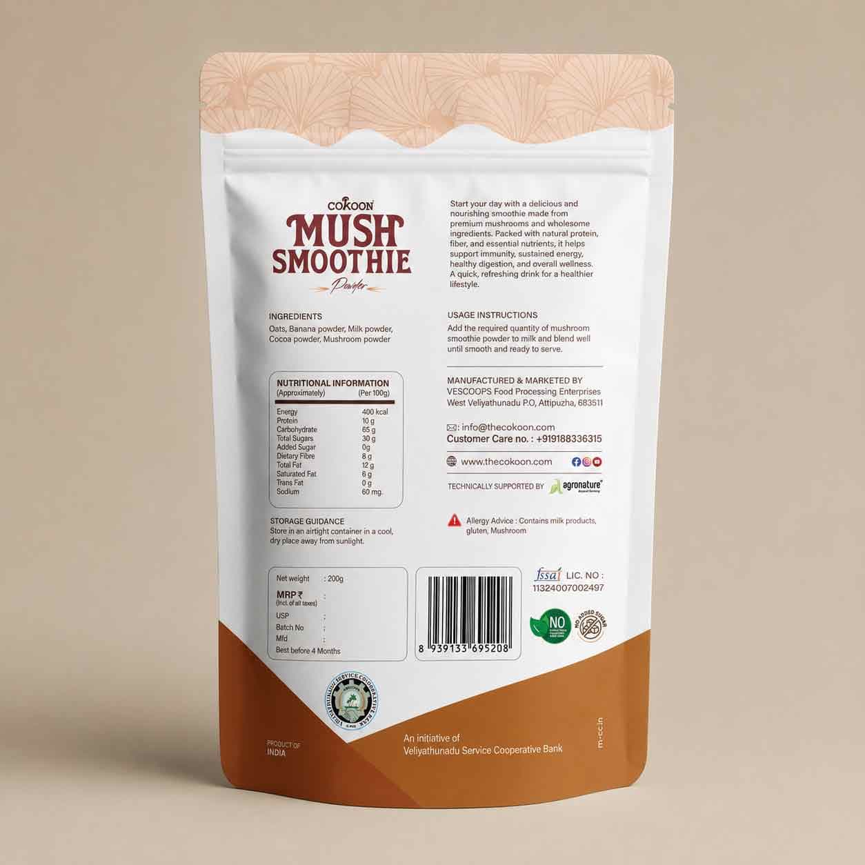Cokoon Mush Smoothie Powder image 2