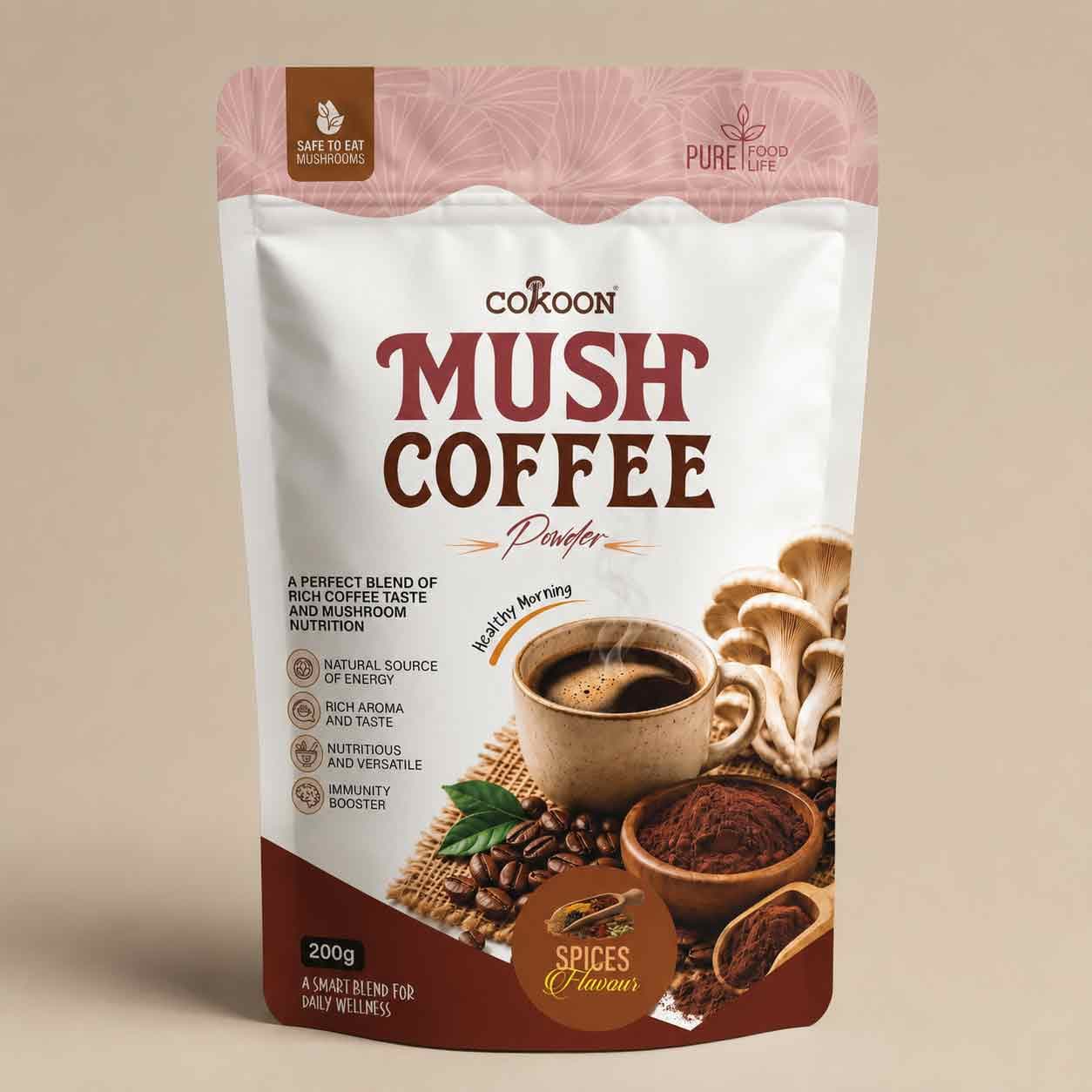 Cokoon Mush Coffee – Spices Flavour