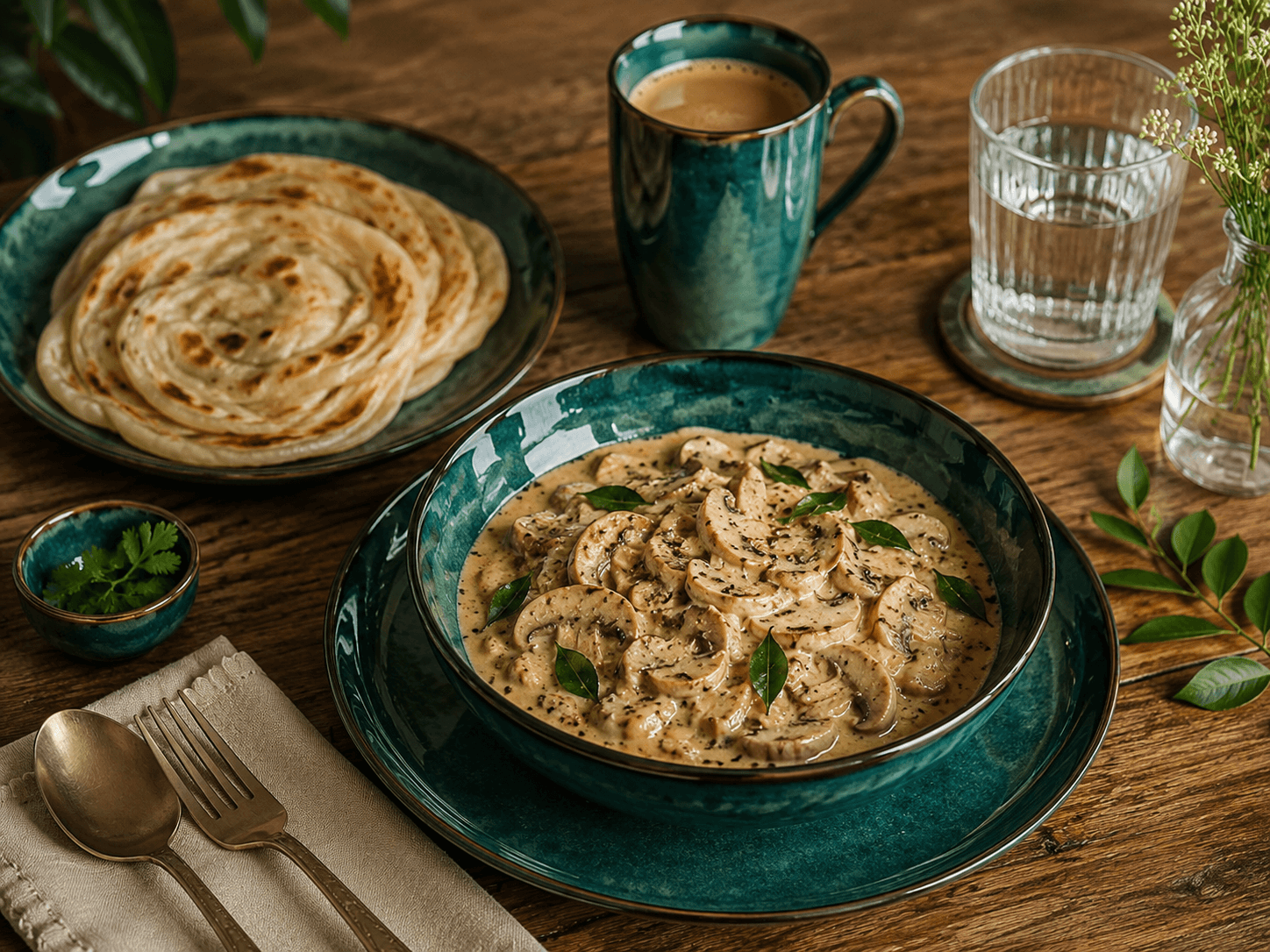 Oyster Mushroom Curry recipe idea